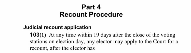 Local Authorities Election Act 103.1