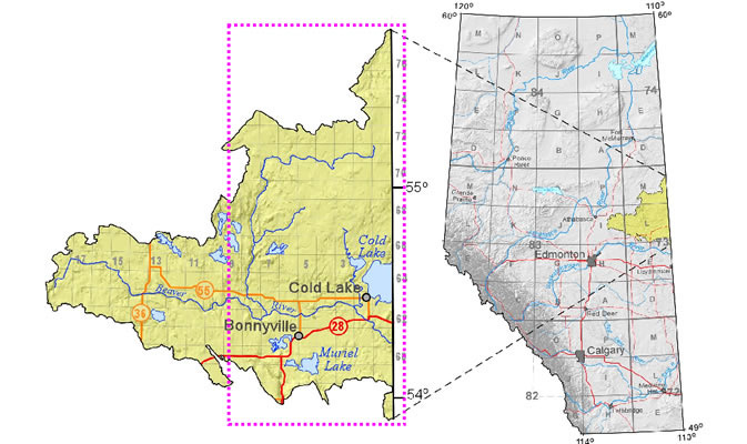 picture of the federal riding of Beaver River
